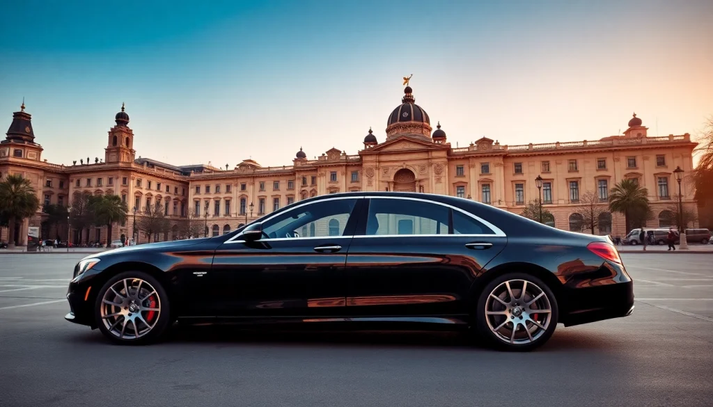 Book a professional hire car with driver Madrid for a luxurious travel experience in the city.