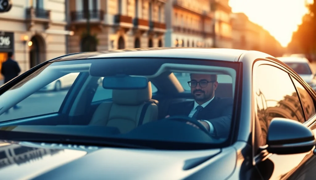 Book a professional hire car with driver in Madrid for a luxurious travel experience with elegance and comfort.