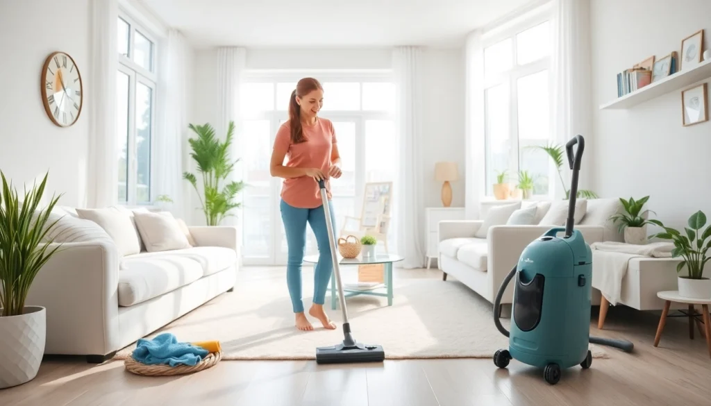 Cleaning company in Jacksonville provides expert residential cleaning services showcasing a spotless home environment.